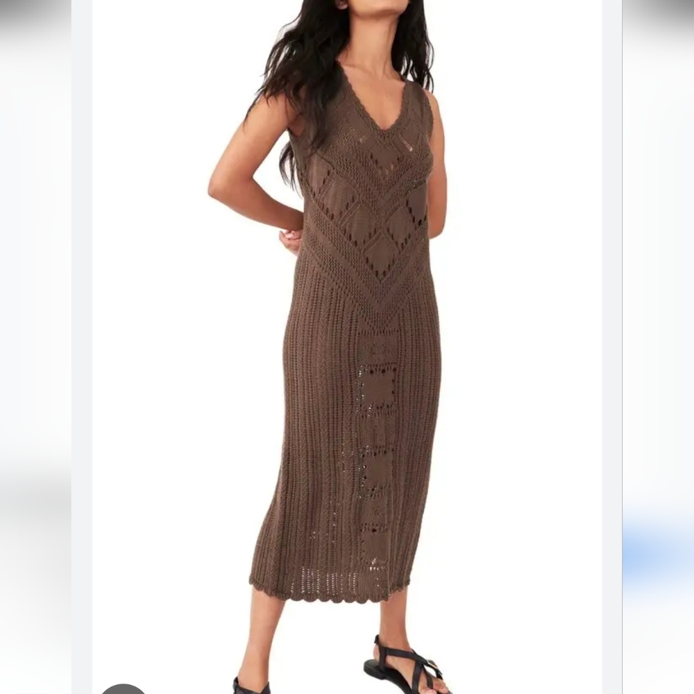 FP Beach Santorini Fauxchet Sweater Dress